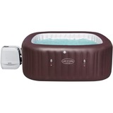 Bestway Whirlpool LAY-Z-SPA Maldives HydroJet Pro, 201cm x 201cm, Schwimmbad braun, Höhe 80cm