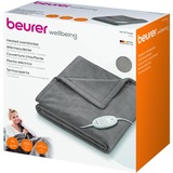 Beurer Wärmezudecke HD 75 Cosy , Heizdecke grau, 130 x 180 cm