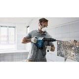 Bosch Professional Schlaghammer GSH 5 Professional, Meißelhammer blau/schwarz, 1.100 Watt, Koffer