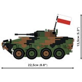COBI KTO Rosomak (PL / UA), Konstruktionsspielzeug Maßstab 1:35