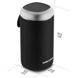 Canton Glow Pro by HAMA, Lautsprecher schwarz, Bluetooth, 3,5 mm Klinke, LED-Lichteffekte
