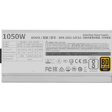 Cooler Master MWE 1050 V2 White, PC-Netzteil weiß, 1x 12-Pin High Power GPU, 3x PCIe, Kabelmanagement, 1050 Watt