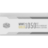 Cooler Master MWE 1050 V2 White, PC-Netzteil weiß, 1x 12-Pin High Power GPU, 3x PCIe, Kabelmanagement, 1050 Watt