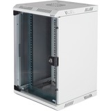 Digitus Kombi-Wandgehäuse 254 mm (10") und 482,6 (19") mm, IT-Schrank grau, 10 Höheneinheiten