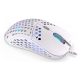 ENDORFY LIX Plus Onyx White, Gaming-Maus weiß/grau