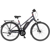 FISCHER Fahrrad Viator 2.0 Damen (2020), Pedelec anthrazit, 44 cm Rahmen, 28"