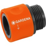 GARDENA Übergangs-Schlauchstück 26,5mm (G 3/4") orange/grau