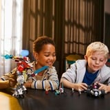 LEGO 71497 DREAMZzz Coopers Tiger-Mech und Zero's Hot Rod Auto, Konstruktionsspielzeug 