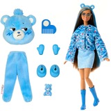 Mattel Barbie Cutie Reveal Care Bears Series - Brummbärchi, Spielfigur 