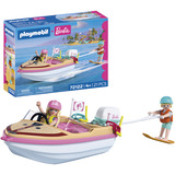 PLAYMOBIL 72122 Barbie Abenteuerboot, Konstruktionsspielzeug 