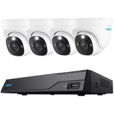 Reolink NVS8-12MD4, Set 1x NVR mit 2TB, 4x PoE Reolink 12 MP Überwachungskamera
