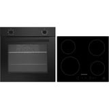 Respekta ASET9004295I, Backofen-Set schwarz