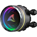 Sharkoon S80 RGB AIO 240mm, Wasserkühlung schwarz