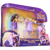 Spin Master Unicorn Academy - Licht-Magie Wildstar und Sophia, Spielfigur 