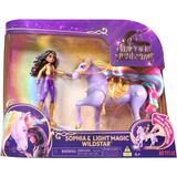Spin Master Unicorn Academy - Licht-Magie Wildstar und Sophia, Spielfigur 