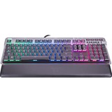 Thermaltake Argent K6 RGB, Gaming-Tastatur titan, DE-Layout, Cherry MX Low Profile RGB Speed