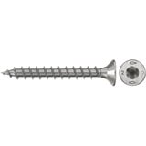 fischer Spanplattenschraube PowerFast II 3,0x20 Senkkopf TX 200 Stück, mit Vollgewinde, Edelstahl A2