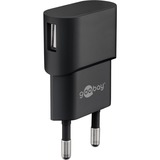 goobay USB-Ladegerät 1 A (5W) schwarz schwarz