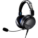 Audio-Technica ATH-GL3BK, Gaming-Headset schwarz, 3,5 mm Klinke