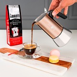 Bialetti Venus, Espressomaschine kupfer/silber, 2 Tassen
