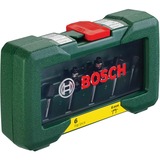 Bosch Heimwerken & Garten Wolfram-Carbide-Fräser-Set, 6-teilig 6mm-Schaft