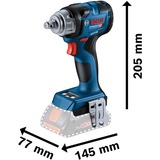 Bosch Professional Akku-Schlagschrauber GDS 18V-330 HC Professional solo, 18Volt blau, ohne Akku und Ladegerät, in L-BOXX