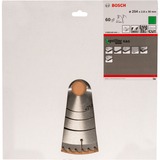 Bosch Professional Kreissägeblatt Optiline Wood, Ø 254mm, 60Z Bohrung 30mm, für Kapp- & Gehrungssägen