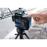 Bosch Professional Linienlaser GLL 80-33 G Professional blau/schwarz, grüne Laserlinien, inkl. Universalhalter LB 10
