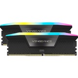 Corsair DIMM 32 GB DDR5-6200 (2x 16 GB) Dual-Kit, Arbeitsspeicher schwarz, CMH32GX5M2E6200C36, Vengeance RGB