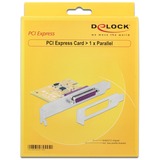 DeLOCK PCI Express Karte zu 1 x Parallel, Schnittstellenkarte 