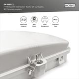Digitus FTTH Distributionsbox für Außen - 24 LC/Duplex oder 24 SC/Simplex Kupplungen, Spleißbox 