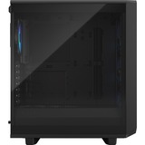 Fractal Design Meshify 2 Compact Lite RGB Black TG Light tint, Tower-Gehäuse schwarz, Tempered Glass