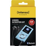 Intenso Video Scooter BT, Portable Player blau, 64 GB, Bluetooth