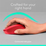 Logitech M330 Silent Plus, Maus rot