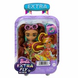Mattel Barbie Extra Fly Mini-Puppe -  Strandmode 