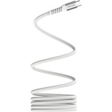 Nevox USB 2.0 Kabel, USB-C Stecker > USB-C Stecker 48V / 5A weiß, 1 Meter, PD 3.1, Laden mit bis zu 240 Watt, magnetisch aufrollbar