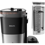 Philips All-in-1 Brew HD7888/01, Filtermaschine schwarz/edelstahl, Mit Mahlwerk, 1000 Watt, 10 Tassen
