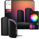 Philips HUE Play Wallwasher, LED-Leuchte schwarz, 2er Pack