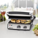 Rommelsbacher Kontaktgrill KG 2020 edelstahl/schwarz, 2.000 Watt