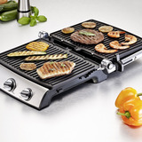Rommelsbacher Kontaktgrill KG 2020 edelstahl/schwarz, 2.000 Watt