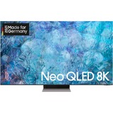 SAMSUNG Neo QLED GQ-75QN900A, QLED-Fernseher 189 cm(75 Zoll), silber, 8K/FUHD, Twin Tuner, HDR, 100Hz Panel