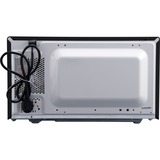 SHARP R204BA, Mikrowelle schwarz/silber