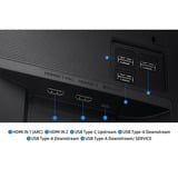 Samsung Smart AI Monitor S32FM700UU, LED-Monitor 80 cm (32 Zoll), schwarz, UltraHD/4K, VA, HDR, Fernbedienung, Lautsprecher