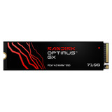 SanDisk Optimus GX 7100 2 TB, SSD schwarz, PCIe 4.0 x4 NVMe 2.0 M.2 2280-S3-M