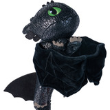 Spin Master Drachenzähmen leicht gemacht - Plüsch-Drache Ohnezahn, Spielfigur mit Gleit- und Griffunktion