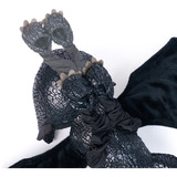 Spin Master Drachenzähmen leicht gemacht - Plüsch-Drache Ohnezahn, Spielfigur mit Gleit- und Griffunktion