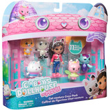 Spin Master Gabby's Dollhouse: Der Film - Cat-venture Crew Figuren-Set, Spielfigur 
