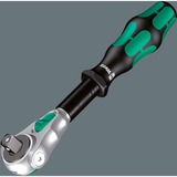 Wera 8100 SC 4 Zyklop Speed-Knarrensatz, zöllig, 1/2", Werkzeug-Set schwarz/grün, 38-teilig, Speed-Knarre mit schwenkbarem Kopf