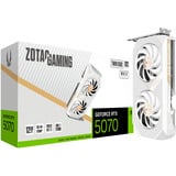 ZOTAC GeForce RTX 5070 Twin Edge OC White Edition, Grafikkarte DLSS 4, 3x DisplayPort, 1x HDM
