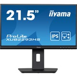iiyama ProLite XUB2293HS-B5, LED-Monitor 55 cm(21 Zoll), schwarz, FullHD, IPS, 75 Hz